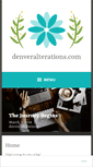 Mobile Screenshot of denveralterations.com